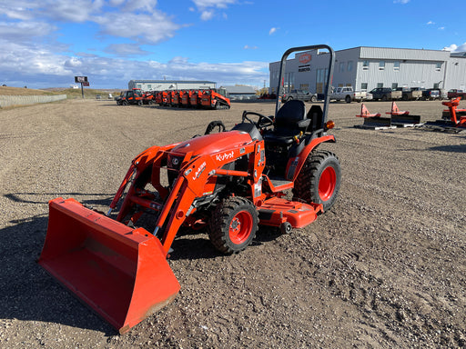 2021 Kubota B2601HSD-1 tractor, front three quarter left