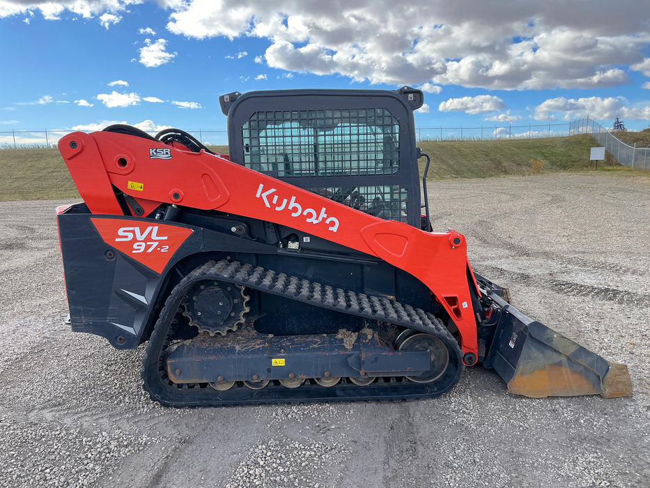 2023 Kubota SVL97-2 compact track loader, left side