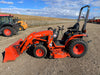 2021 Kubota B2601HSD-1 tractor, left side loader deck