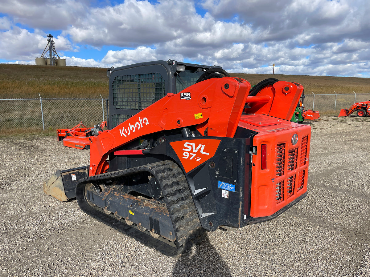 2023 Kubota SVL97-2 compact track loader, rear three quarter right