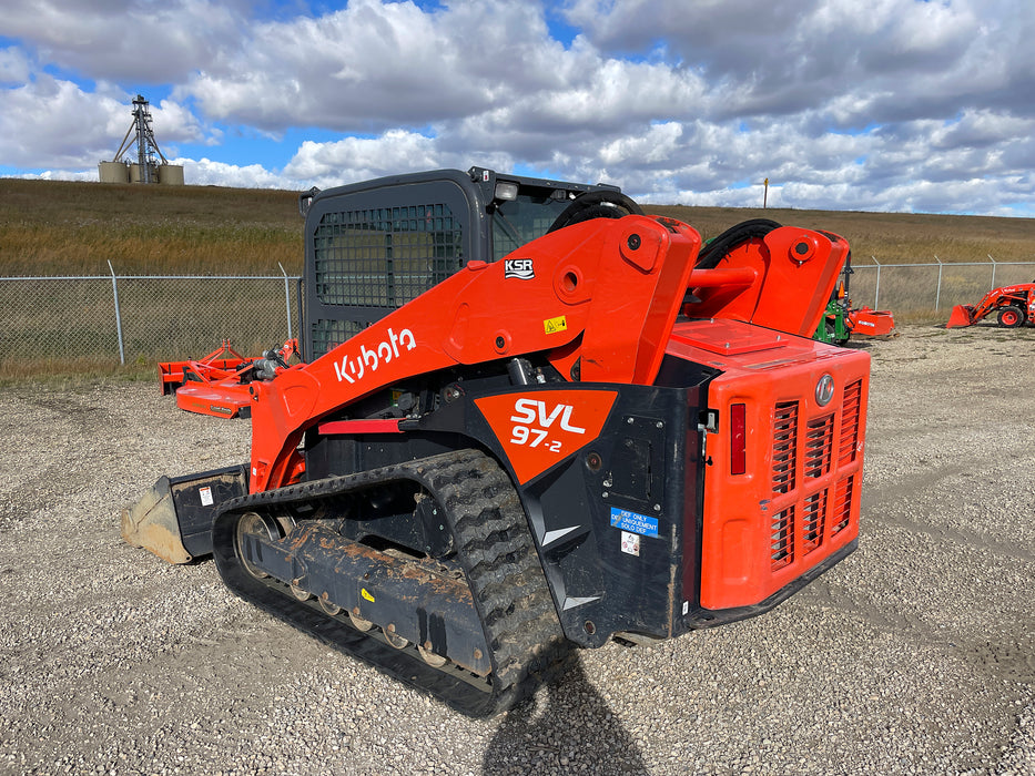 2023 Kubota SVL97-2 compact track loader, rear three quarter right