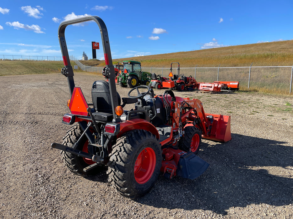 2021 Kubota B2601HSD-1 tractor, rear three quarter right