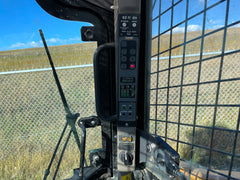 2014 Case SV250 skid steer, left pillar ez eh panel