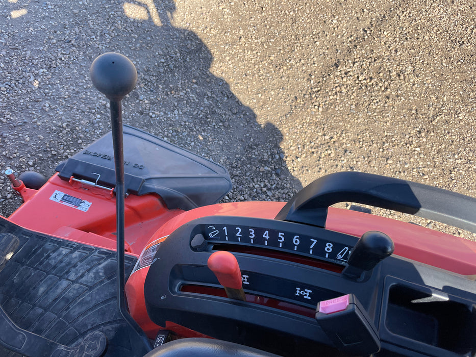 2020 Kubota B2301HSD-1 tractor, operator station hst pedals