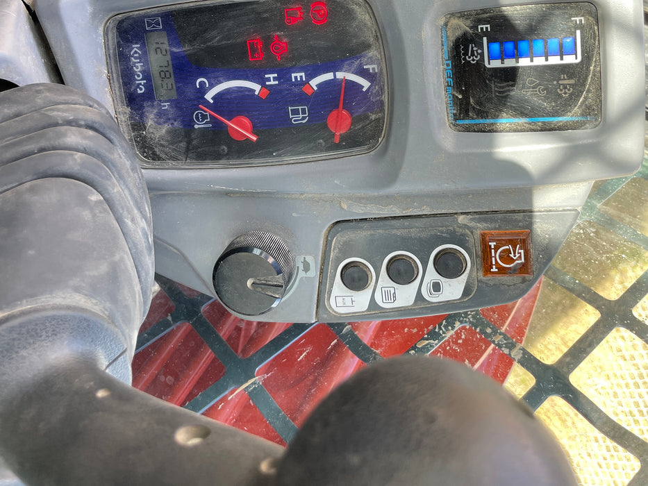 2023 Kubota SVL97-2 compact track loader, dash gauges switches
