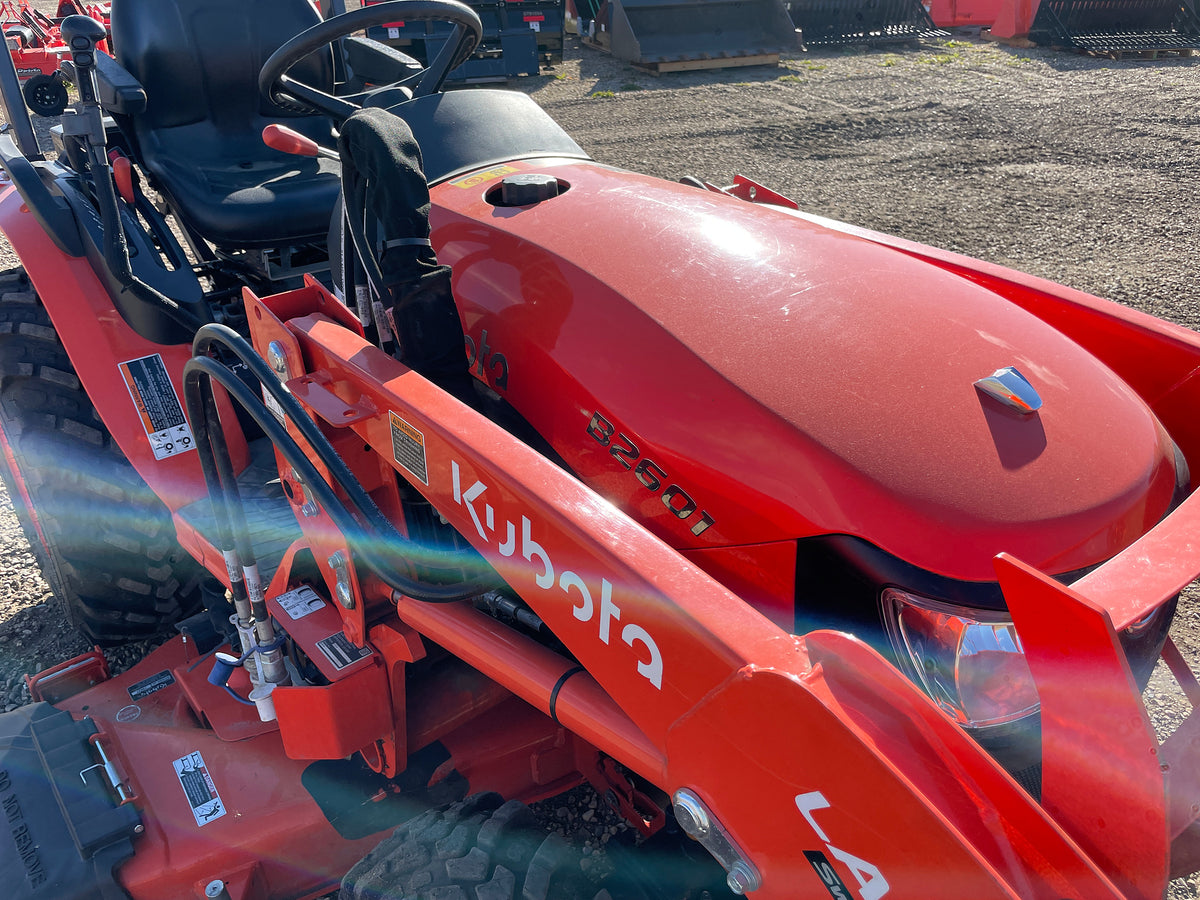 2021 Kubota B2601HSD-1 tractor, hood model decal