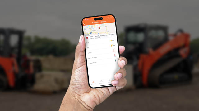 Maximize productivity with KubotaNOW Telematics