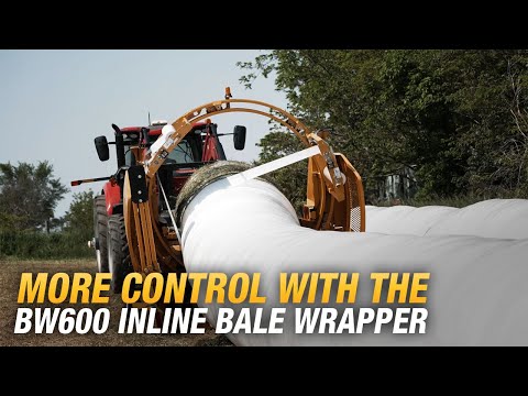 BW600 Inline Bale Wrapper