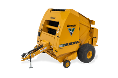 Vermeer 605S Rancher round baler, front left view