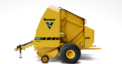 Vermeer 605S Signature round baler left side view
