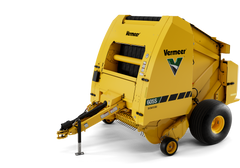 Vermeer 605S Signature round baler left three-quarter view