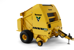 Vermeer 605S Signature round baler right three-quarter view