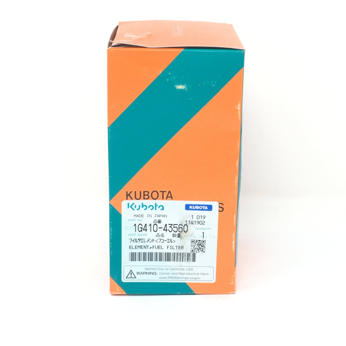 1G410-43560 ELEMENT,FUEL FILTER - Grande Prairie Kubota
