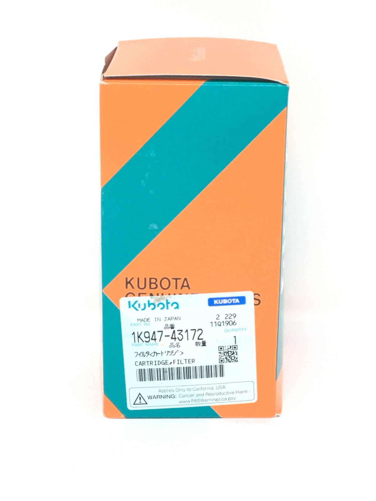 1K947-43172 CARTRIDGE,FILTER - Grande Prairie Kubota