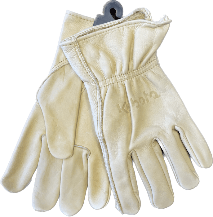 Leather Work Gloves (Large) - Grande Prairie Kubota