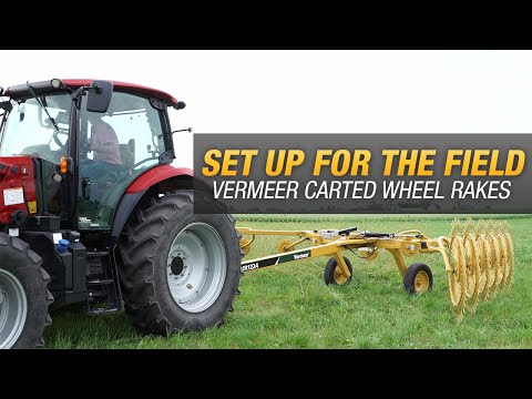 VRC1022 Carted Wheel Rake