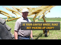VRC1022 Carted Wheel Rake