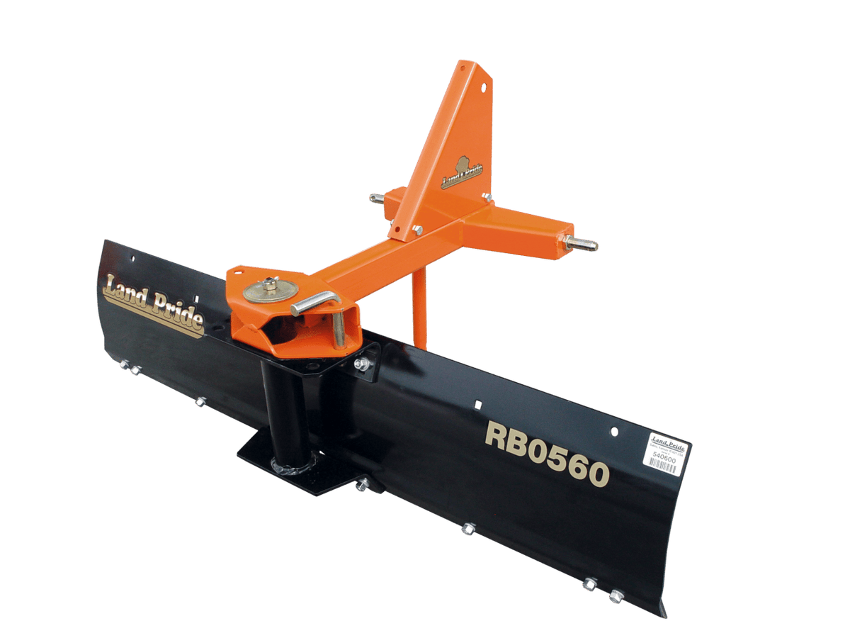 Land Pride RB0560 rear blade, on a white background