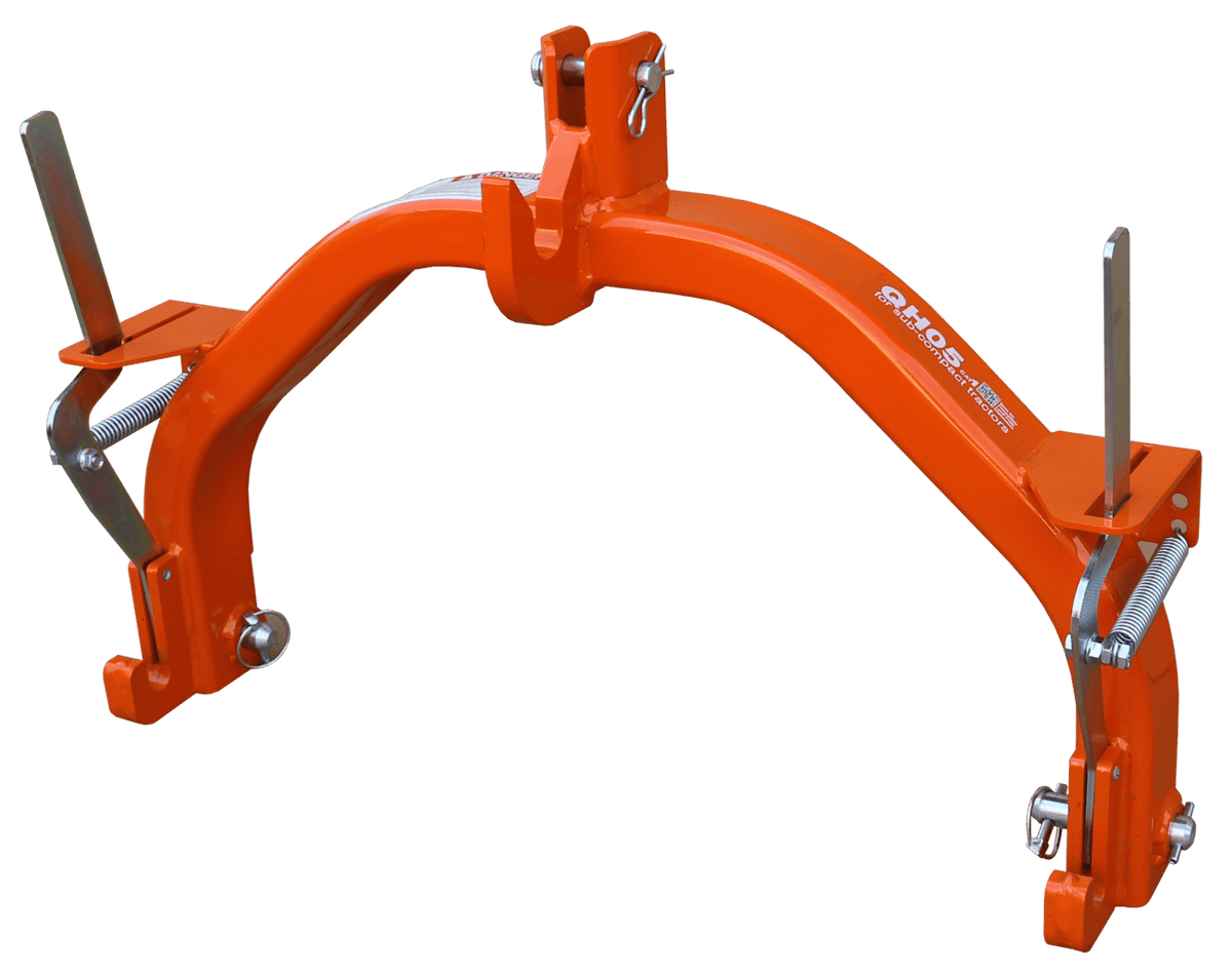 Land Pride QH05 quick hitch, on a white background