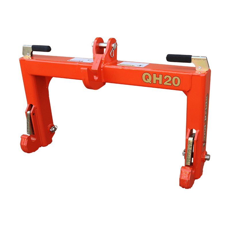 Land Pride QH20 quick hitch, on a white background