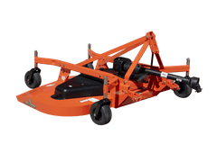 Land Pride FDR25 series grooming mower, rear three-quarter view, on a white background