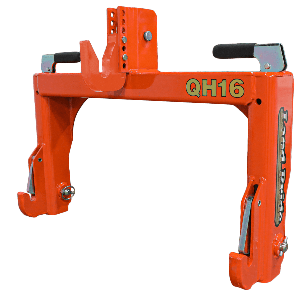 Land Pride QH16 quick hitch, on a white background