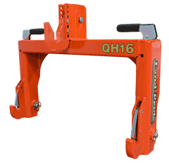 Land Pride QH16 quick hitch, on a white background